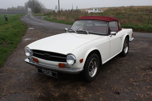 TR6 1972 150BHP CAR WITH OVERDRIVE VENDUTO