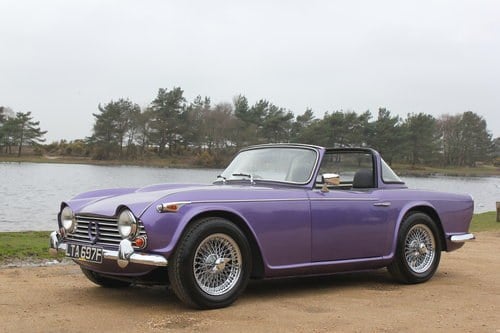 1967 TR4a irs Surrey Top SOLD