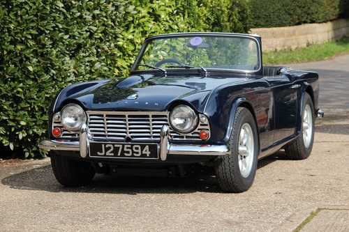 1964 Beautiful TR4 Fully Restored & Upgraded 2.5k only VENDUTO