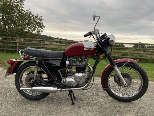 1976 Lovely Triumph Bonneville T140 in Herefordshire SOLD