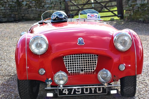 1954 Rare....Lightweight TR2 fast road sports car. For Sale