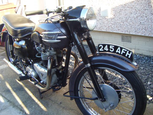 1960 Triumph t110 650 pre unit matching numbers For Sale