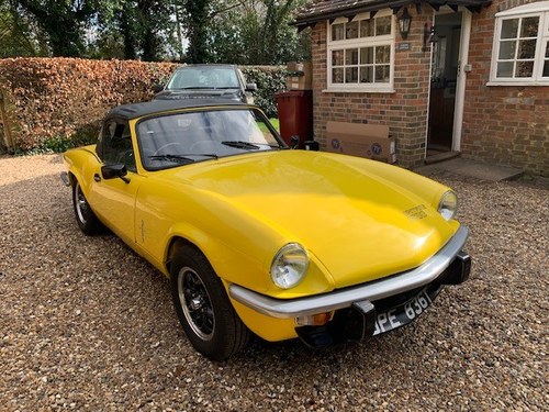 1978 Triumph Spitfire 1500 - Mimosa Yellow For Sale
