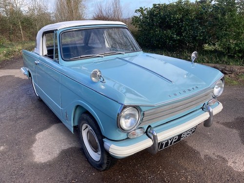1968 Triumph Herald 1360 convertible fully restored SOLD