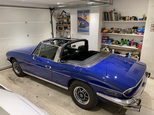 1975 TRIUMPH STAG , BLUE MANUAL O/D FROM HCC For Sale