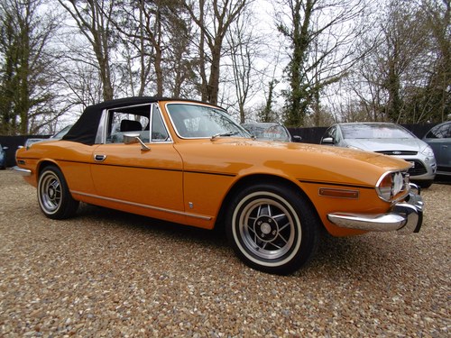 1975 Triumph Stag 1 previous owner For Sale