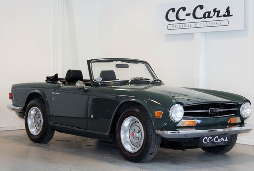 1969 Nice TR6 Cabriolet! For Sale