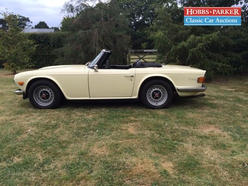 1973 Triumph TR6 Manual - Sale 28th/29th For Sale by Auction