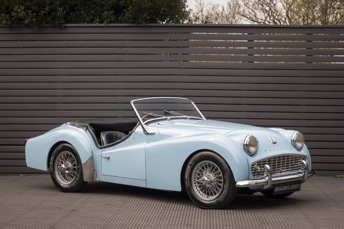 1962 Triumph TR3 A Roadster UK SUPPLIED (RESTORED) SOLD