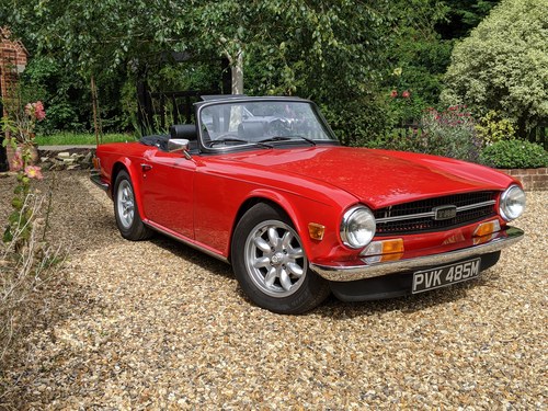 1973 Excellent condition restored TR6 SOLD