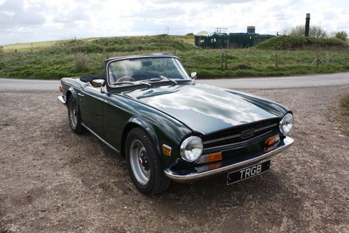 TR6 1970 150 BHP CAR WITH OVERDRIVE VENDUTO