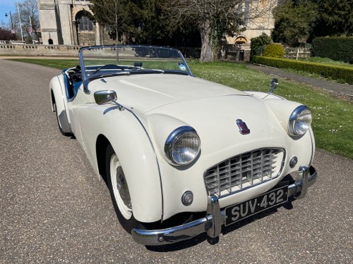 1965 Triumph TR3, 1991cc + O/drive and full weather gear. For Sale