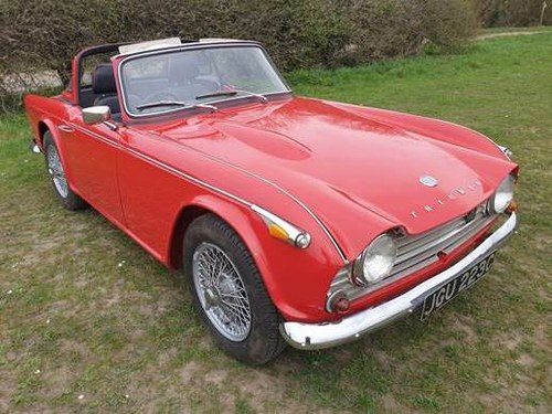 1200 1965 Triumph TR4A at ACA 1st and 2nd May In vendita all'asta