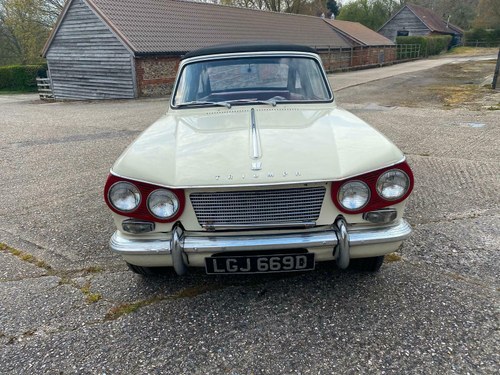 A Beautifully Restored 1966 Triumph Vitesse 6 Convertible For Sale
