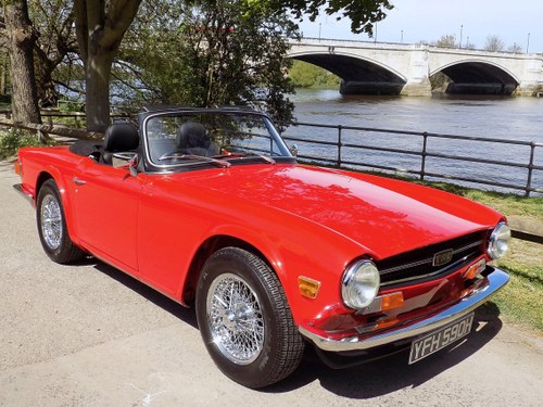 1970 Triumph TR6 150bhp Sports Convertible - Fully Restored SOLD