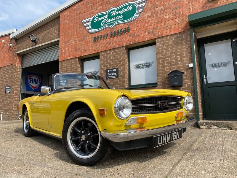 1974 Triumph TR6 2.5 Pi overdrive