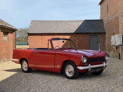 1970 Triumph Herald 13/60. Father & Son Owned From New SOLD