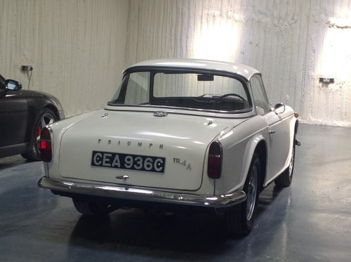 1965 Triumph TR4A in Old English White For Sale