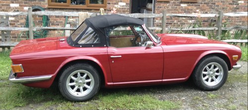 Triumph TR6 1969 UK car with overdrive For Sale