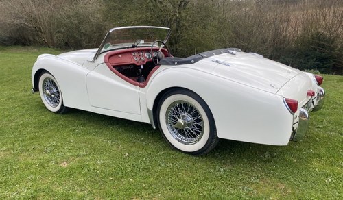 1953 TR2 For Sale by Auction May 23rd 2021 In vendita all'asta