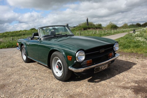 TR6 1970. ORIGINAL UK 150 BHP CAR WITH OVERDRIVE SOLD
