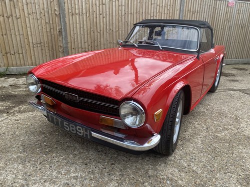 1970 Triumph TR6 2.5 150 with overdrive