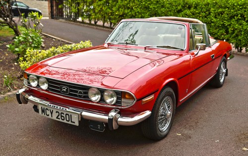 DEPOSIT TAKEN - 1973 Triumph Stag Auto VERKAUFT