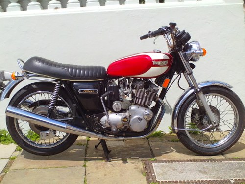 1975 TRIUMPH TRIDENT T160V VENDUTO