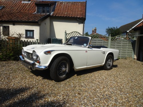 1965 Triumph TR4A with overdrive For Sale