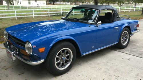 1974 Triumph TR6 Fast Road 5 Speed HVDA Conversion For Sale