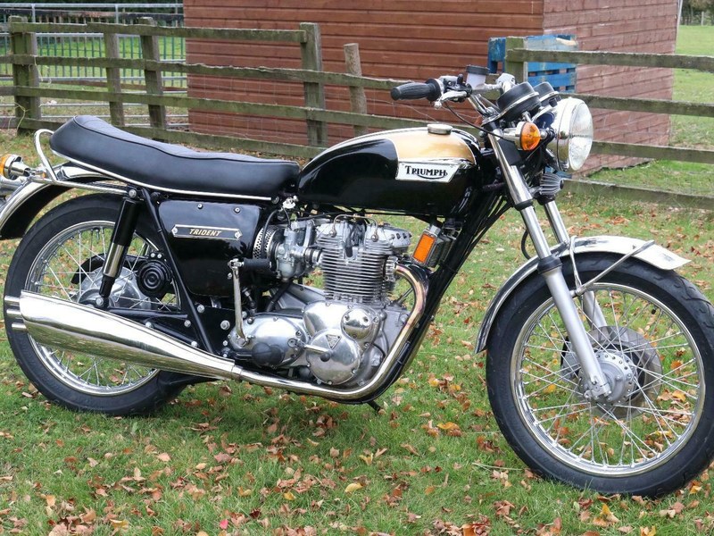 Triumph Trident T150 V 1974 restored to show condition, just