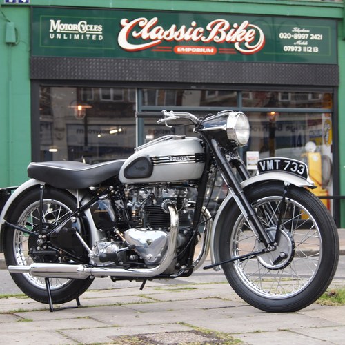 1950 Triumph T100 Rigid Sprung Hub In Very Beautiful Condition. For Sale