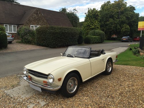 1974 TR6 For Full Concourse Restoration For Sale