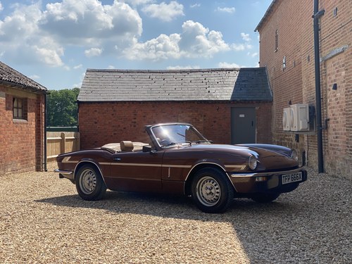 1981 Triumph Spitfire 1500 1 Owner Just 20000 Miles SOLD