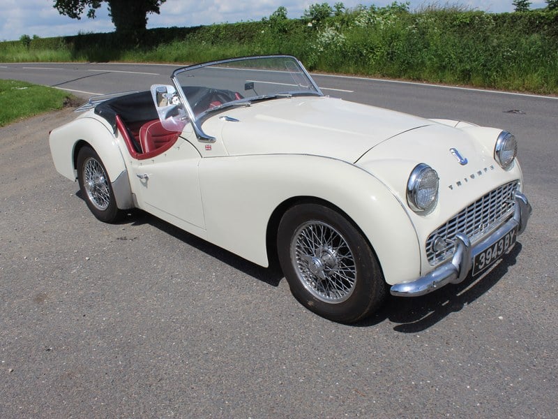 1960 Triumph TR3A With Overdrive , Original UK RHD