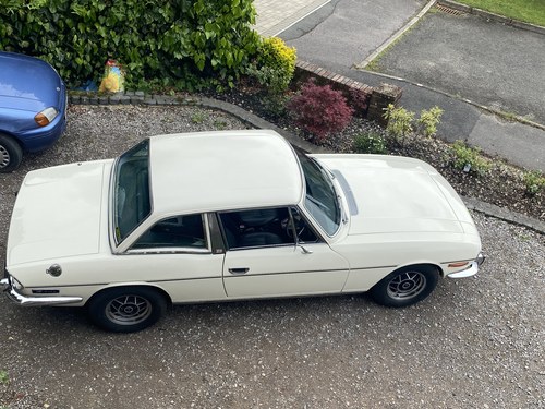 1976 Triumph stag , white  manual o/d from hcc For Sale