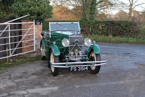1932 Triumph Southern Cross Tourer, One of eight remaining For Sale