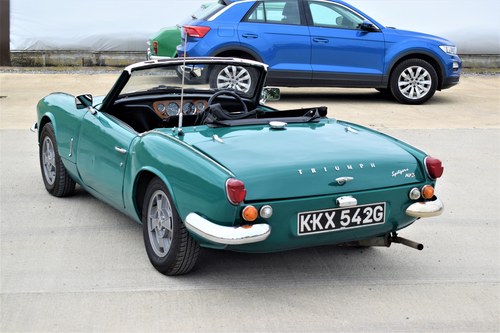 1969 TRIUMPH SPITFIRE MARK 3 - THE PRETTY MODEL! MUCH LOVED! SOLD