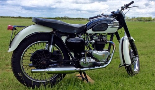 1958 Triumph Tiger T110 For Sale by Auction June 26th 2021 For Sale by Auction