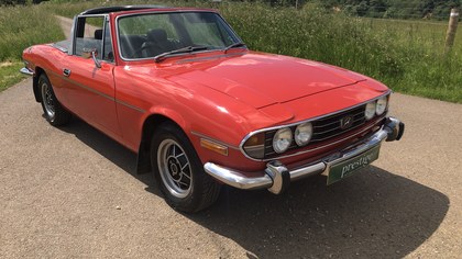 Triumph Stag V8 manual with O/D - restored