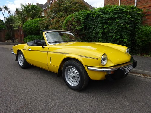 1981 TRIUMPH SPITFIRE 1500  36,000 miles only NOW SOLD