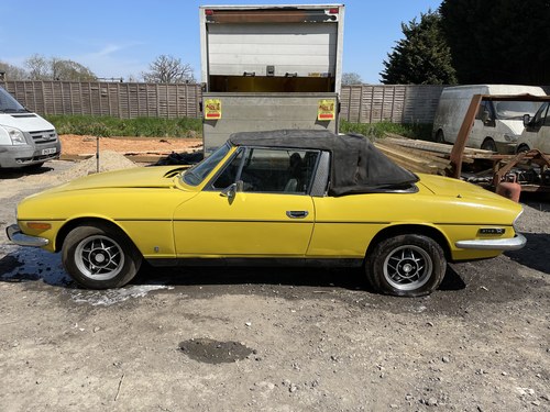 1973 Triumph stag soft top  restoration project For Sale