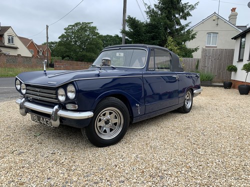 1969 Triumph VITESSE MK2 CONVERTIBLE WITH OVERDRIVE For Sale