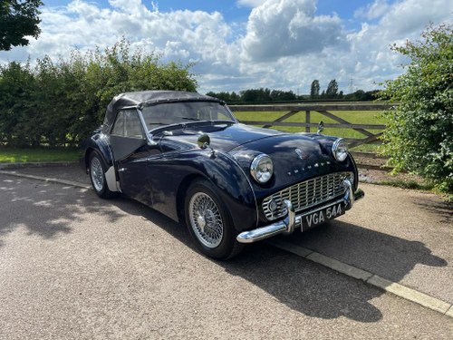 1958 TRIUMPH TR3 A RECENTLY RESTORED For Sale