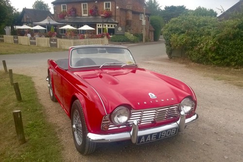 1964 Immaculate Triumph TR4 Fully Restored For Sale