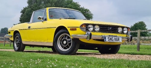 1977 Low mileage Stag long term ownership being refurbished VENDIDO