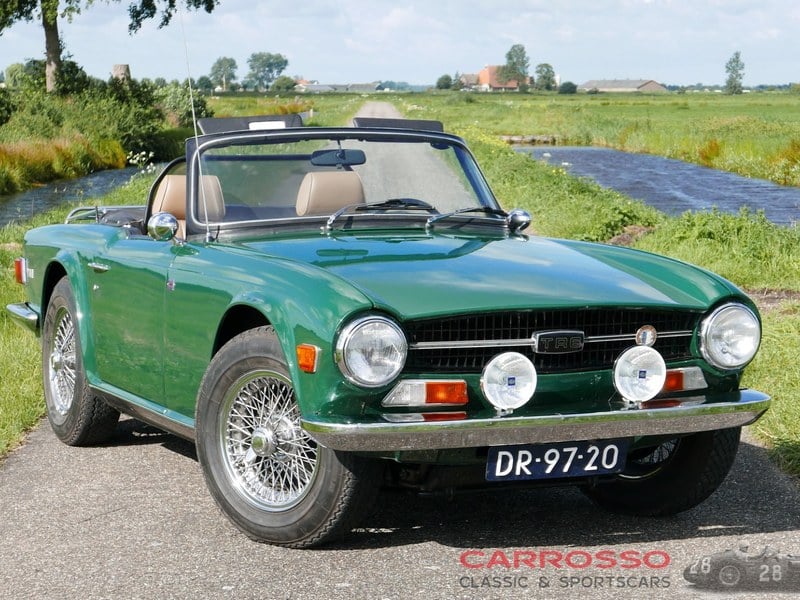 Triumph TR6 Beautiful car