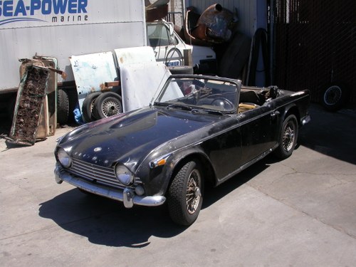 1968 CALIFORNIA  TR4a IRS SURVIVOR $11,250    SOLD For Sale