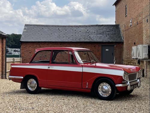 1963 Triumph Vitesse MK I. One Owner From New. VERKAUFT