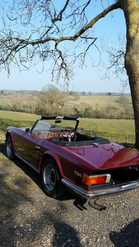 1972 TR6  For Sale